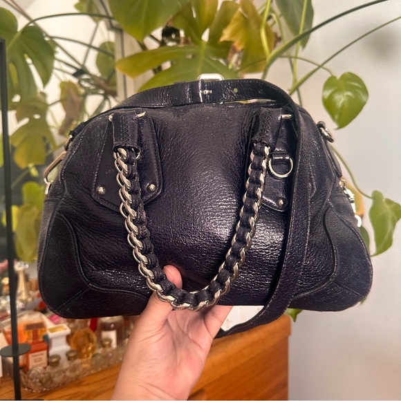 Prada Midnight Purple Shimmering Leather Top
Handle Bag - Picture 8 of 15